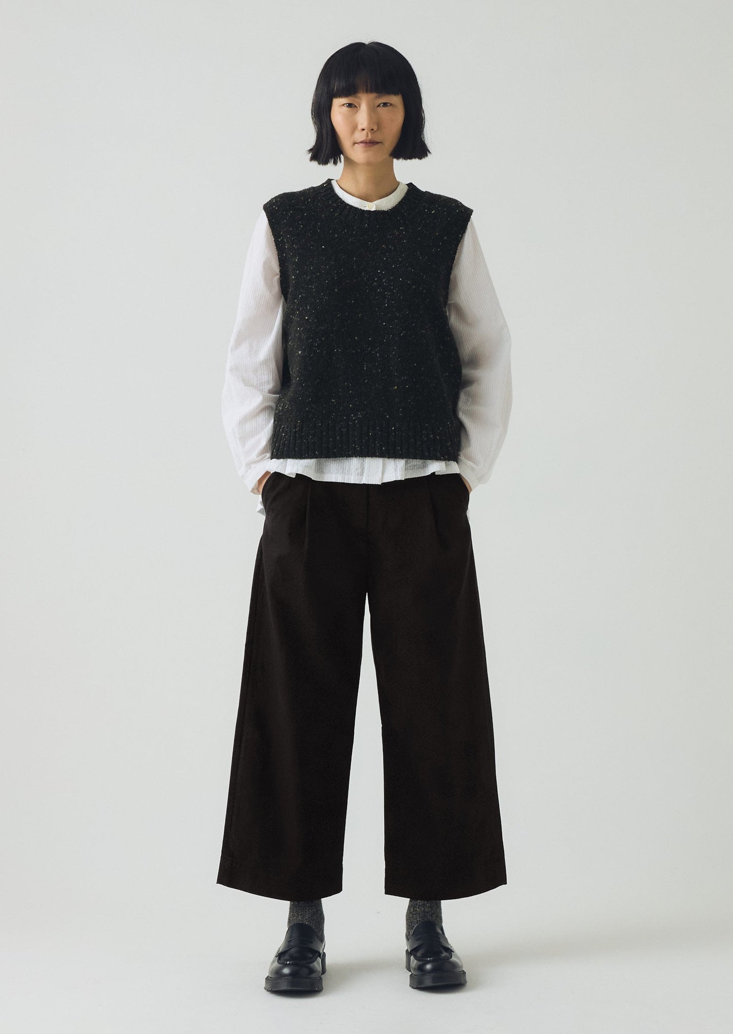 Canotta Donegal Merino | Grafite