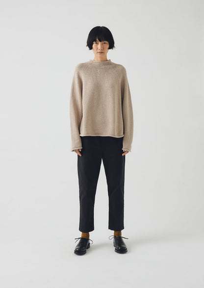 Pantaloni Gabi in cotone | Nero morbido