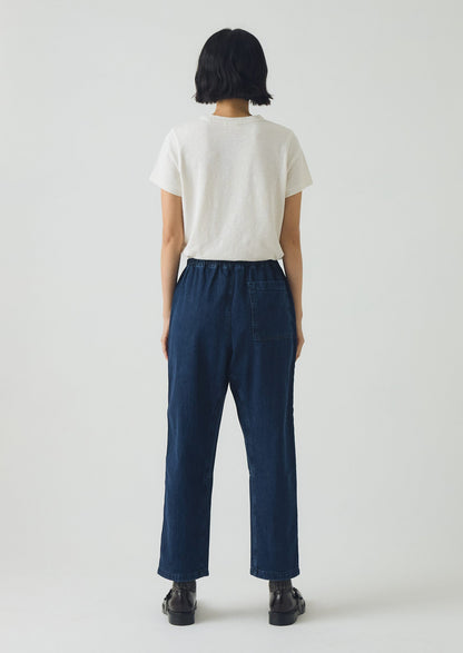Pantaloni in denim con pannelli Suki | Indaco