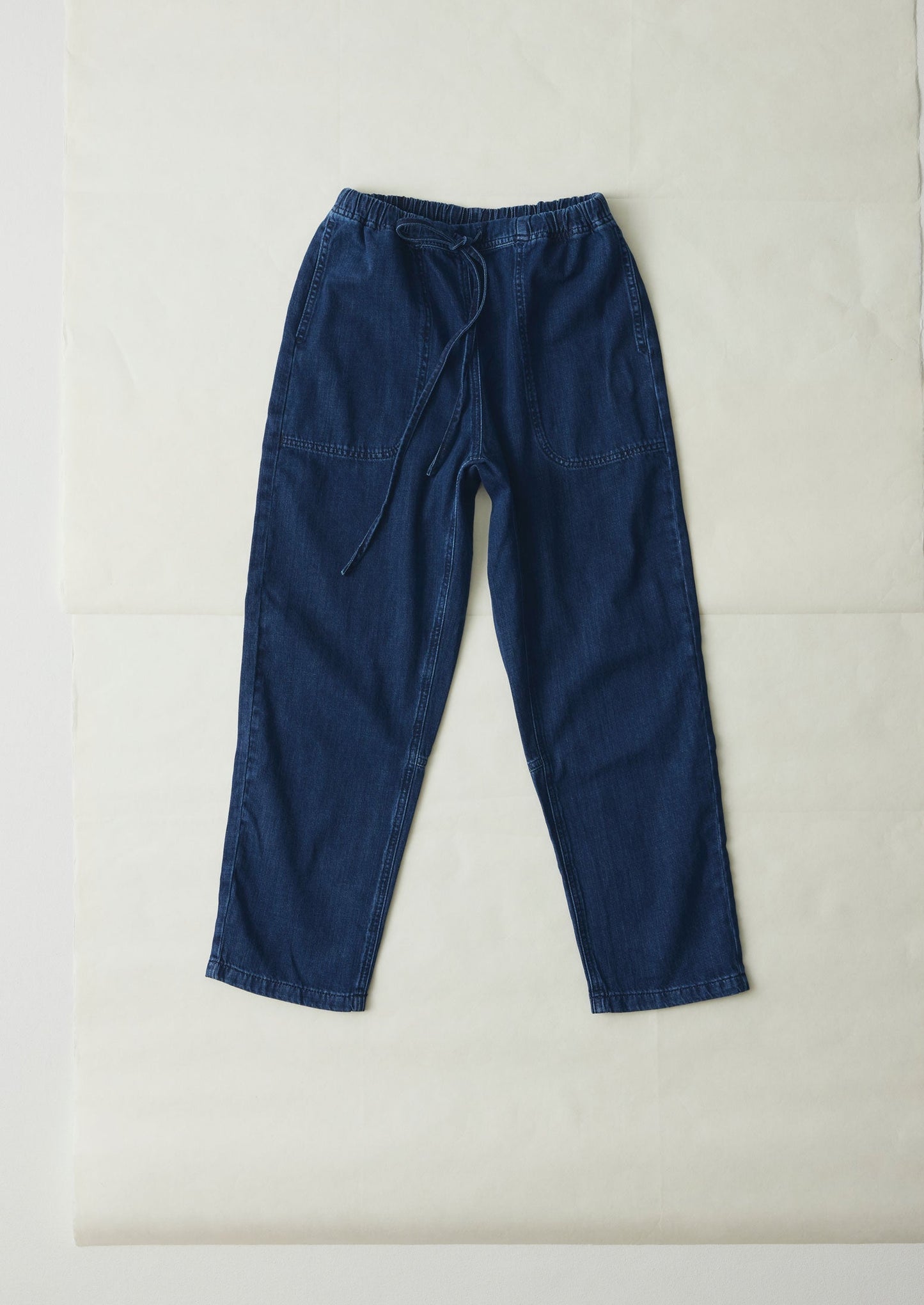 Pantaloni in denim con pannelli Suki | Indaco