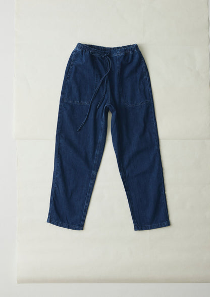 Pantaloni in denim con pannelli Suki | Indaco