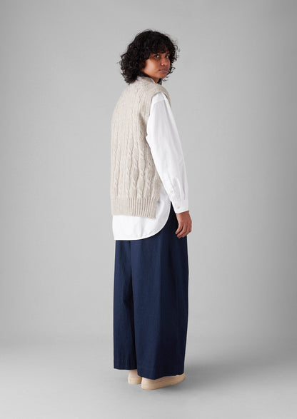 Pantaloni in twill | Indaco