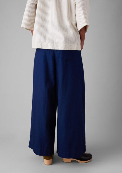 Pantaloni in twill | Indaco