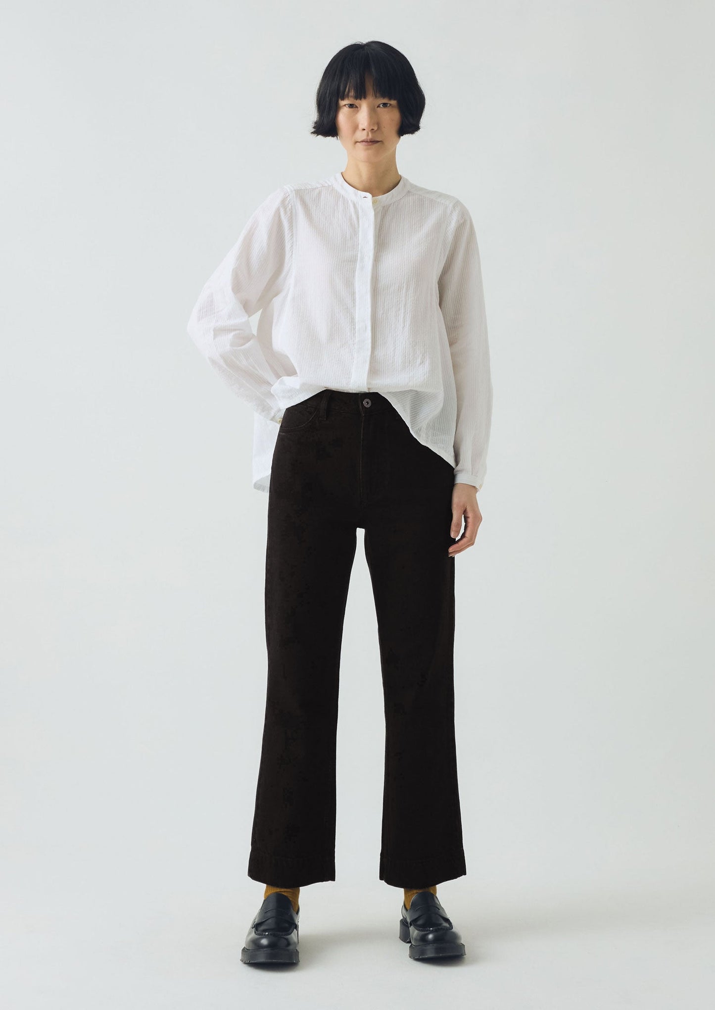 Pantaloni slim in denim | Nero carbone