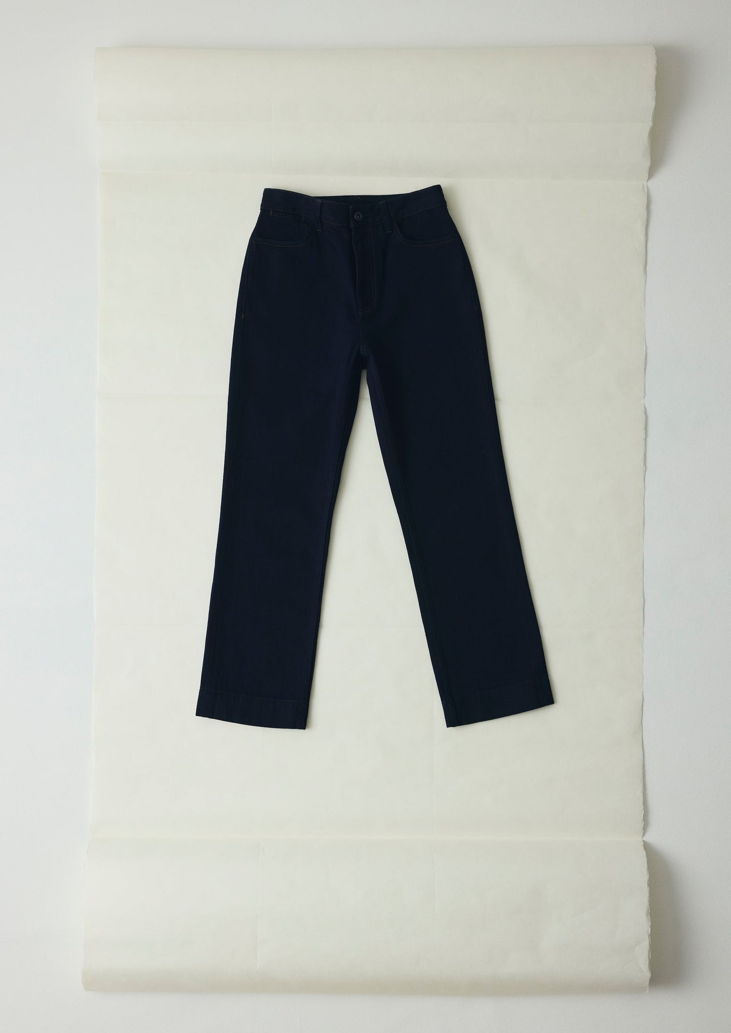 Pantaloni slim in denim giapponese | Indaco