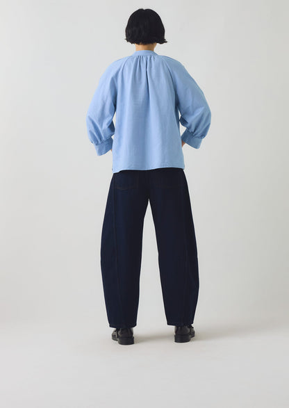 Camicia Catrin in cotone Oxford Easy | Chambray