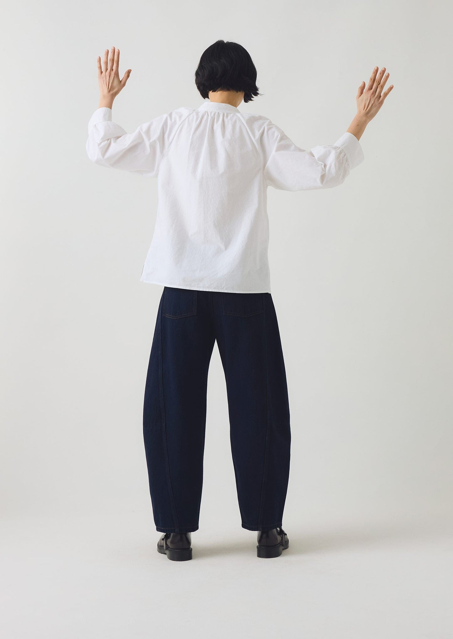 Camicia Catrin in cotone Oxford Easy | Bianca