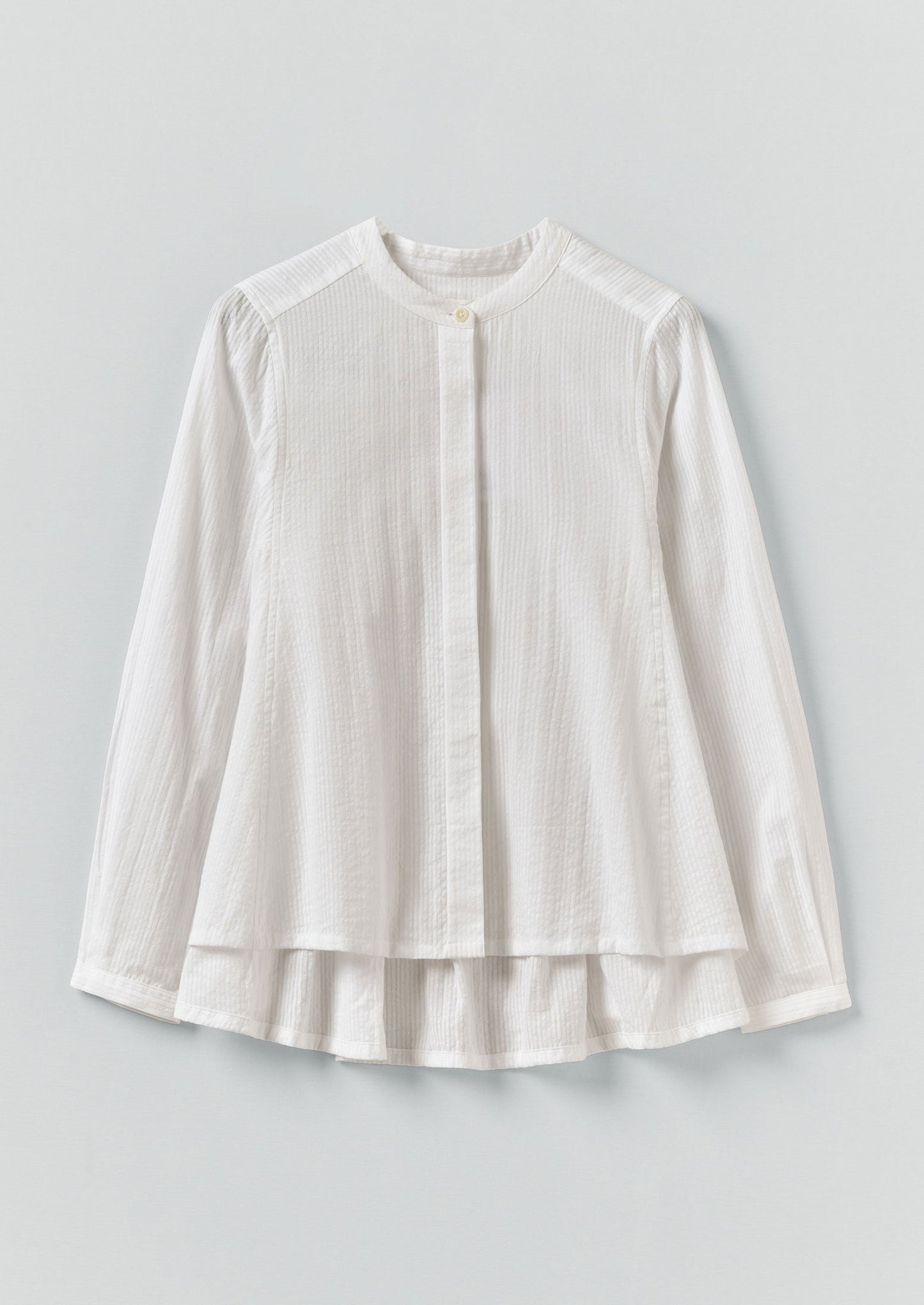 Camicia in cotone seersucker | Sale bianco