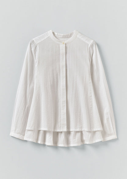 Camicia in cotone seersucker | Sale bianco