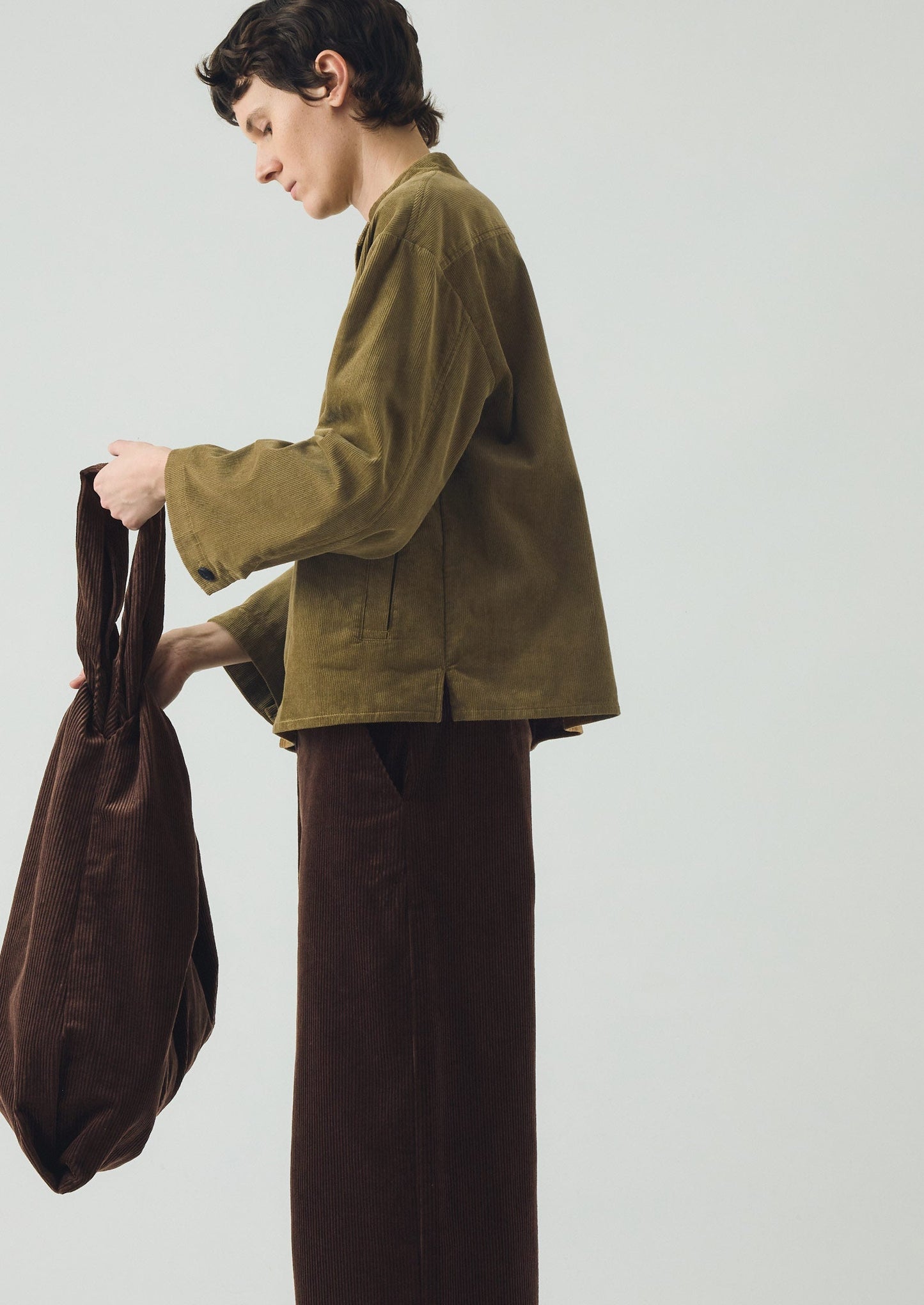 Top grembiule con spalline sottili | Linden