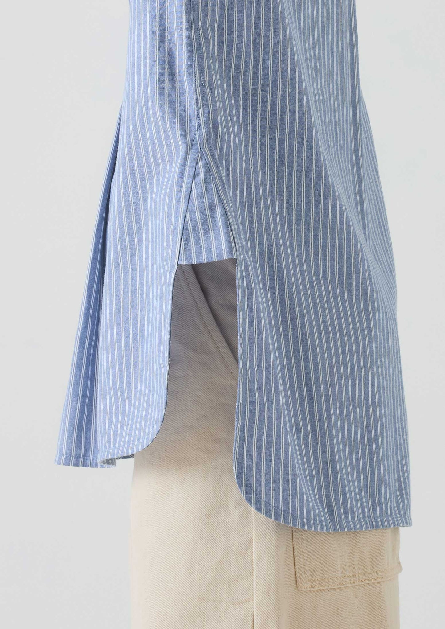 Camicia a righe Taro | Azzurro