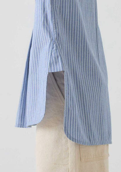 Camicia a righe Taro | Azzurro