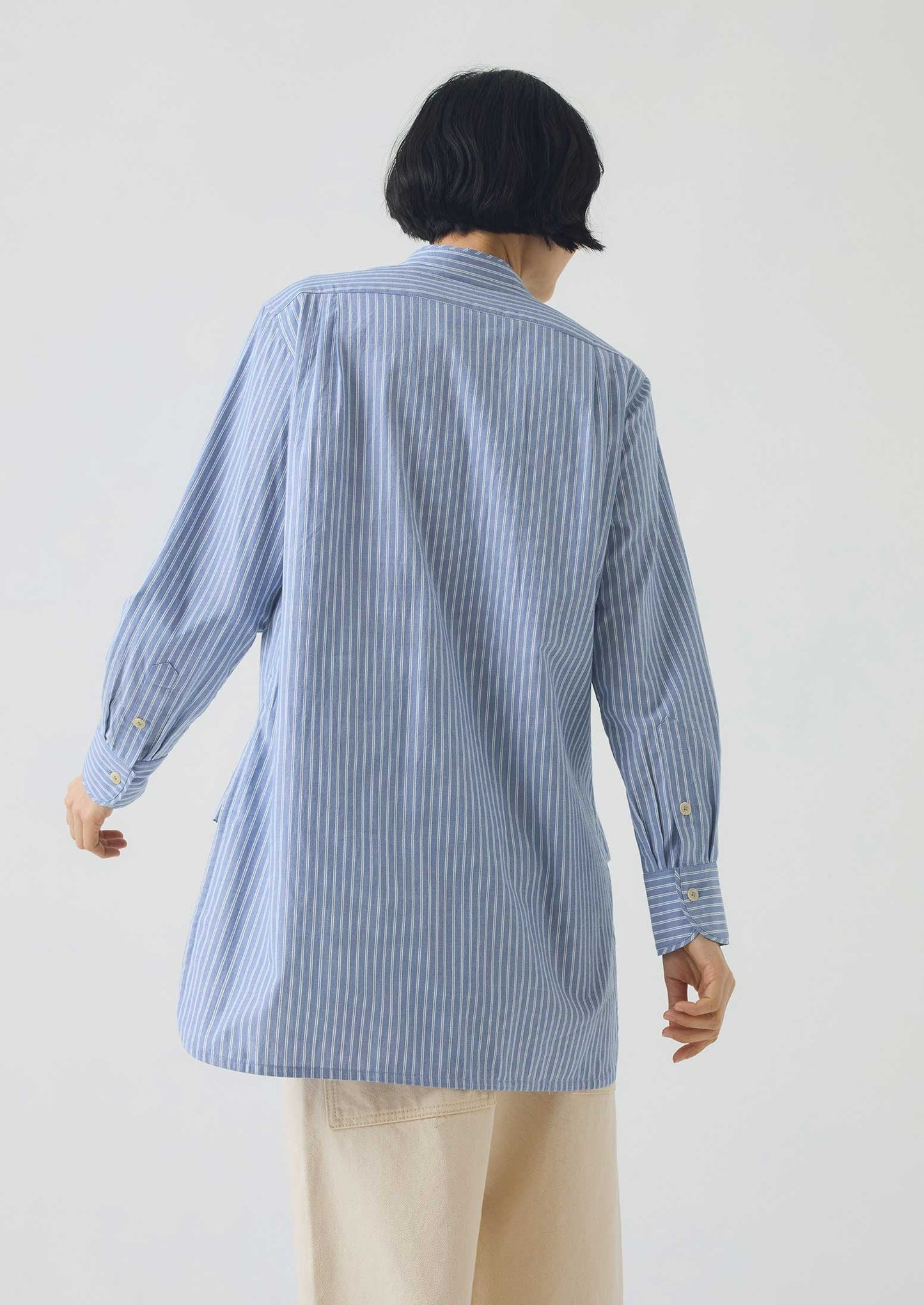 Camicia a righe Taro | Azzurro